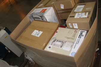 3 Pallets – 187 Pcs – Curtains & Window Coverings, Rugs & Mats, Sheets, Pillowcases & Bed Skirts, Bedding Sets – Like New or New Customer Returns – JC Penney