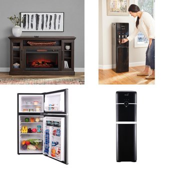 6 Pallets – 45 Pcs – Humidifiers / De-Humidifiers, Bar Refrigerators & Water Coolers, Freezers, Fireplaces – Customer Returns – Honeywell, LEVOIT, HoMedics, HISENSE