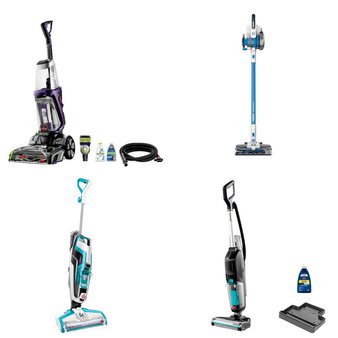 Pallet – 31 Pcs – Vacuums – Overstock – Bissell, Hoover, Hart