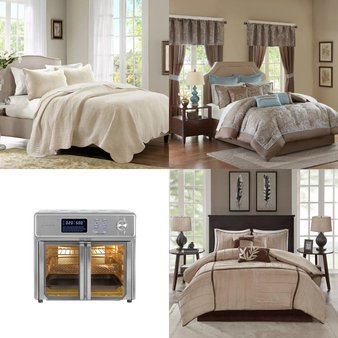 Pallet – 155 Pcs – Decor, Curtains & Window Coverings, Earrings, Bedding Sets – Mixed Conditions – Sun Zero, Eclipse, Achim Imports, Home Essence