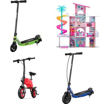 Pallet – 16 Pcs – Powered, Vehicles, Trains & RC, Dolls, Outdoor Play – Customer Returns – Razor Power Core, L.O.L. Surprise!, Jetson, Monster Jam