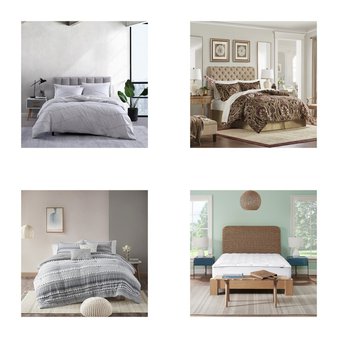 Pallet – 26 Pcs – Bedding Sets, Earrings, Blankets, Throws & Quilts, Backpacks, Bags, Wallets & Accessories – Mixed Conditions – Private Label Home Goods, Serta, Laurel Park, Madison Park