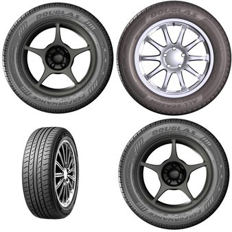 3 Pallets – 43 Pc(s) – Tires, Automotive Parts, Unsorted, Automotive Accessories – Customer Returns – Weathermaxx, Douglas Tires, Douglas