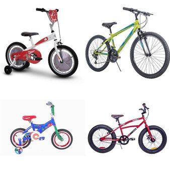 Pallet – 6 Pcs – Cycling & Bicycles – Customer Returns – PJ Masks, Hyper Bicycles, Hot Wheels, Movelo