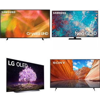18 Pcs – LED/LCD TVs – Refurbished (GRADE C, GRADE D) – Samsung, LG, VIZIO, TCL