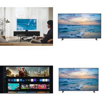 3 Pallets – 13 Pcs – LED/LCD TVs – Refurbished (GRADE A, GRADE B) – Samsung, LG, TCL