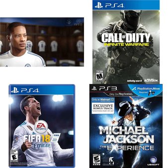 42 Pcs – Sony Video Games – Used – FIFA 17 PS4, Michael Jackson: The Experience (PS3), FIFA 18 Standard Edition (PlayStation 4), Call of Duty-Infinite Warfare(PS4)