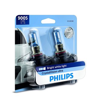 30 Pcs – Philips 9005CVB2 9005 CrystalVision Ultra Upgrade Bright White Headlight Bulb, 2 Pack – Like New, Open Box Like New – Retail Ready