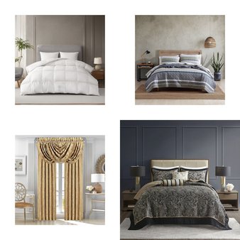 3 Pallets – 392 Pcs – Curtains & Window Coverings, Sheets, Pillowcases & Bed Skirts, Bedding Sets, Decor – Like New or New Customer Returns – JC Penney