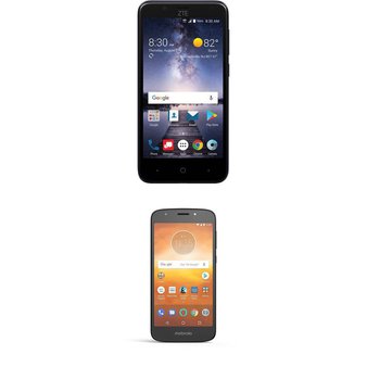 CLEARANCE! 10 Pcs – Smartphones – Tested NOT WORKING – ZTE, Motorola
