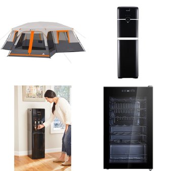 6 Pallets – 74 Pcs – Bar Refrigerators & Water Coolers, Camping & Hiking – Untested Customer Returns – Walmart