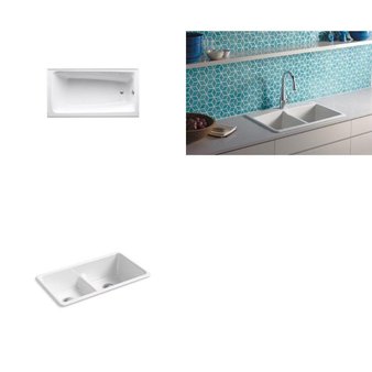 Pallet – 3 Pcs – Hardware, Kitchen & Bath Fixtures – Customer Returns – Kohler