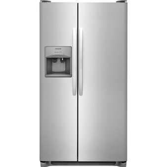 Lowes – Pallet – Electrolux FFSS2315TS 22.1 cu. ft. Side by Side Refrigerator in Stainless Steel – New Damaged Box (Scratch & Dent)