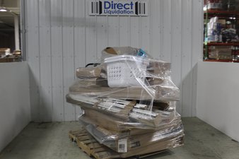 3 Pallets – 67 Pcs – Storage & Organization, LED & LCD, Nintendo, Decor – Damaged / Missing Parts / Tested NOT WORKING – Sterilite, JAKKS PACIFIC, MagicLight, VIZIO