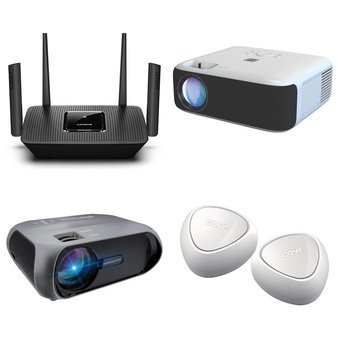 Pallet – 179 Pcs – Networking, Keyboards & Mice, Other, Projector – Open Box Customer Returns – Logitech, D-Link, PROSCAN, onn.