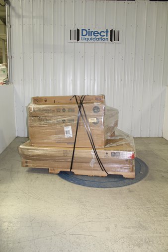 3 Pallets – 29 Pcs – New Bedroom, Living Room, Office – New and New Damaged Box – Walmart