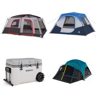 Pallet – 31 Pcs – Camping & Hiking – Customer Returns – Ozark Trail, Coleman, Ozark, Lifetime
