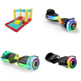 CLEARANCE! 1 Pallet – 43 Pcs – Powered, Vehicles, Trains & RC, Water Guns & Foam Blasters, Action Figures – Customer Returns – Jetson, New Bright, Adventure Force, Hover-1