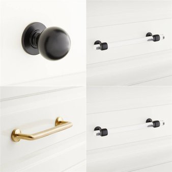 Pallet – 246 Pcs – Hardware, Kitchen & Bath Fixtures – Open Box Like New – Signature Hardware