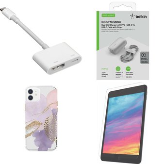 APPLE SPECIAL! 1 Pallet – 236 Pcs – Apple iPad, Other, Cases, Microsoft – Untested Customer Returns – Apple, onn., Onn, PowerA