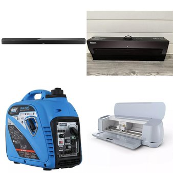 Pallet – 53 Pcs – Power, Speakers, Vacuums, Portable Speakers – Customer Returns – Schumacher, onn., Hoover, Hyper Tough
