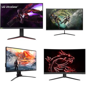 Pallet – 23 Pcs – Monitors – Damaged / Missing Parts / Tested NOT WORKING – MSI, ACER, Samsung, LG