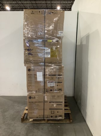 1 Pallets – 8 Pcs – Air Conditioners – Untested Customer Returns – Major Retailer