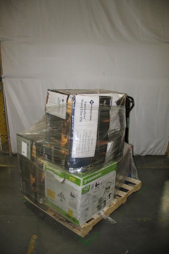 Pallet – 4 Pcs – Fireplaces – Customer Returns – Mm
