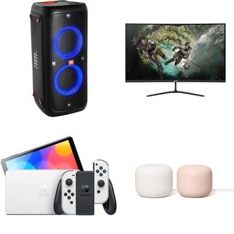 Pallet – 48 Pcs – Audio Headsets, Monitors, Speakers – Damaged / Missing Parts / Tested NOT WORKING – PDP, Onn, Samsung, Asus