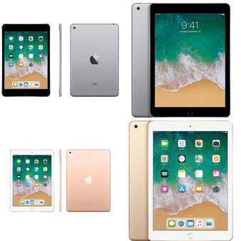 15 Pcs – Apple iPads – Refurbished (GRADE C) – Models: MR7F2LL/A, 3C668LL/A, MPGT2LL/A, MRJN2LL/A – Tablets