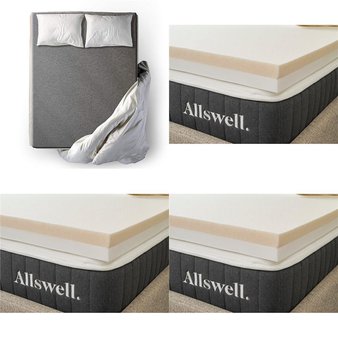 Pallet – 8 Pcs – Covers, Mattress Pads & Toppers – Customer Returns – Ayer Comfort