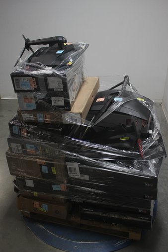 1 Pallets – 24 Pcs – Monitors – Damaged / Missing Parts / Tested NOT WORKING – Samsung, LG, ACER, Asus