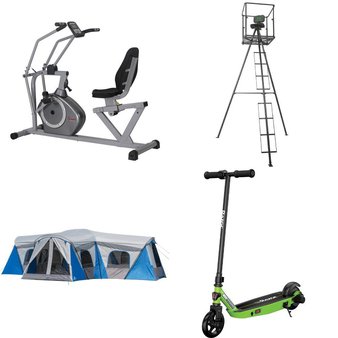 Pallet – 12 Pcs – Camping & Hiking, Exercise & Fitness, Hunting, Powered – Overstock – Coleman, Realtree, Everyday Essentials