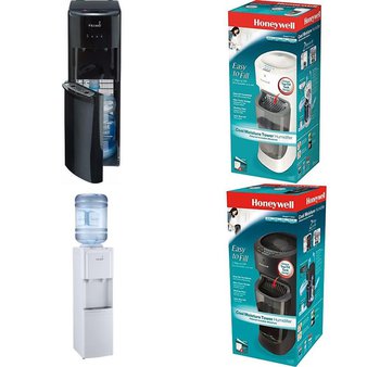 Pallet – 5 Pcs – Bar Refrigerators & Water Coolers, Humidifiers / De-Humidifiers – Customer Returns – Primo Water, Honeywell