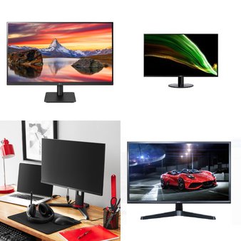Pallet – 17 Pcs – Monitors – Customer Returns – Onn, ACER, LG