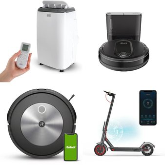 Pallet – 19 Pcs – Air Conditioners, Vacuums, Covers, Mattress Pads & Toppers – Damaged / Missing Parts / Tested NOT WORKING – iRobot, Subrtex, Bionaire, Keurig