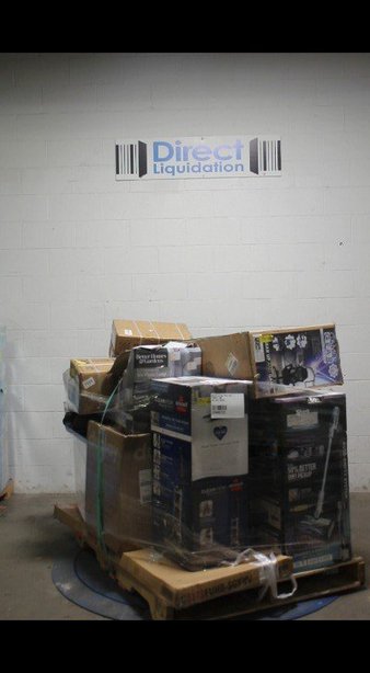 1 Pallets – 15 Pcs – Vacuums, Exercise & Fitness, Lighting & Light Fixtures – Untested Customer Returns – Walmart
