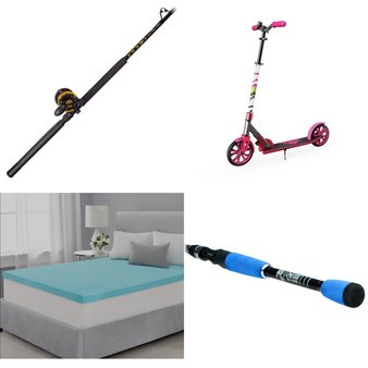 CLEARANCE! Pallet – 183 Pcs – DVD Discs, Blu-ray Discs, Exercise & Fitness, Action Figures – Overstock – ECHO BRIDGE, Weider, NECA, Paramount