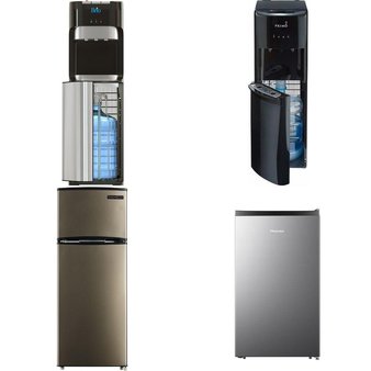 Pallet – 8 Pcs – Bar Refrigerators & Water Coolers, Refrigerators – Customer Returns – Primo Water, HISENSE, Primo International, Thomson