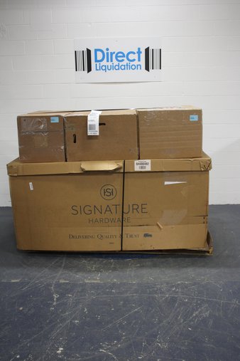 Pallet – 5 Pcs – Unsorted, Kitchen & Dining, Decor – Open Box Like New – Signature Hardware