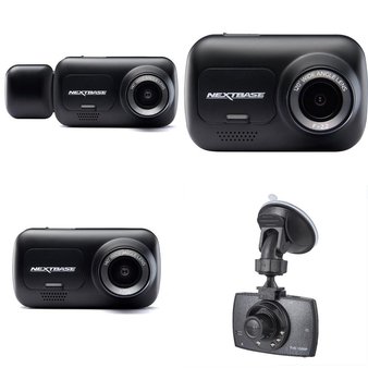 Pallet – 75 Pcs – Back up & Dashboard Cameras – Customer Returns – Kuwugi, Nextbase, NEXT BASE
