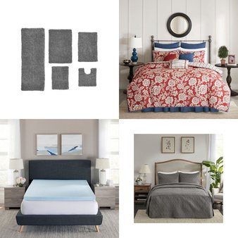 3 Pallets – 112 Pcs – Bedding Sets, Decor, Pillows, Comforters & Duvets – Like New or New Customer Returns – JC Penney