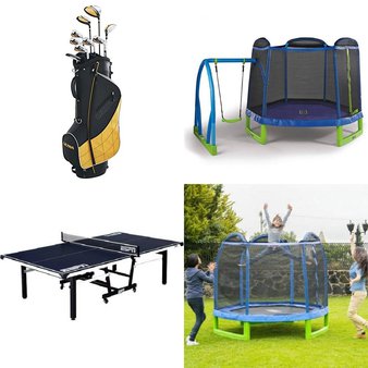 Pallet – 42 Pcs – Fishing & Wildlife, Camping & Hiking, Outdoor Sports, Trampolines – Overstock – Ozark Trail, Shakespeare, Sportspower, Ugly Stik