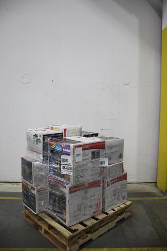 3 Pallets – 44 Pcs – Safes, Powered, Home Security & Safety – Untested Customer Returns – Walmart