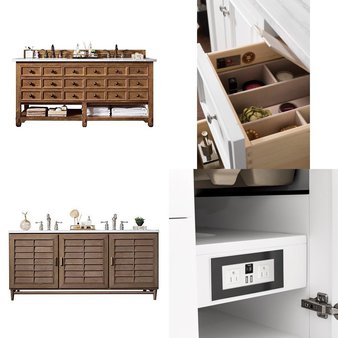 Truckload – 24 Pallets – 36 Pcs – Vanity Cabinet – Overstock – James Martin – Ferguson