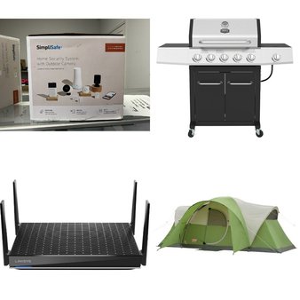 Pallet – 82 Pcs – Other, Camping & Hiking, Security & Surveillance, Accessories – Customer Returns – Apple, Ozark Trail, SimpliSafe, Kidde