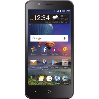 CLEARANCE! 27 Pcs – ZTE WFMZEZ557BGP5 Zfive G Prepaid Walmart Family Mobile Smartphone – Refurbished (GRADE A – Not Activated)