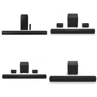 Pallet – 31 Pcs – Speakers – Customer Returns – VIZIO, Philips, onn., Samsung