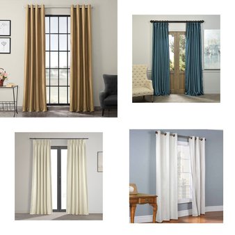 Box – 10 Pcs – Window – Customer Returns – Used, Open Box Like New, New Damaged Box, New, Like New – Exclusive Fabrics & Furnishing, Private Label Home Goods, Waverly, Asstd National Brand