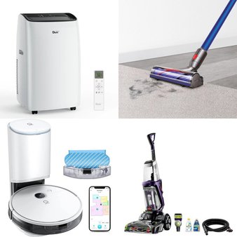 Pallet – 19 Pcs – Vacuums, Home Security & Safety – Damaged / Missing Parts / Tested NOT WORKING – SentrySafe, Dyson, Bissell, Mainstays